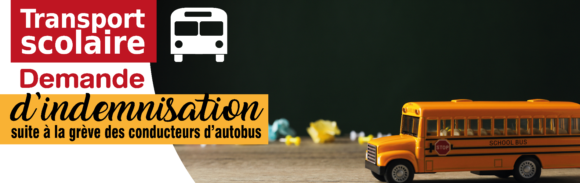 Indemnisation Transport scolaire